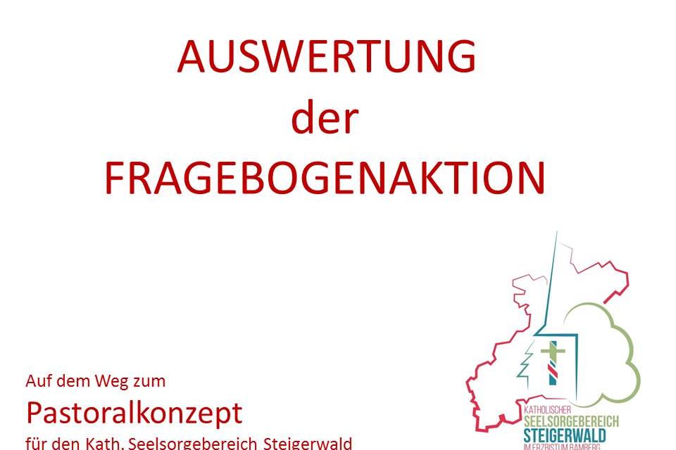 Auswertung Fragebogen Pastoralkonzept