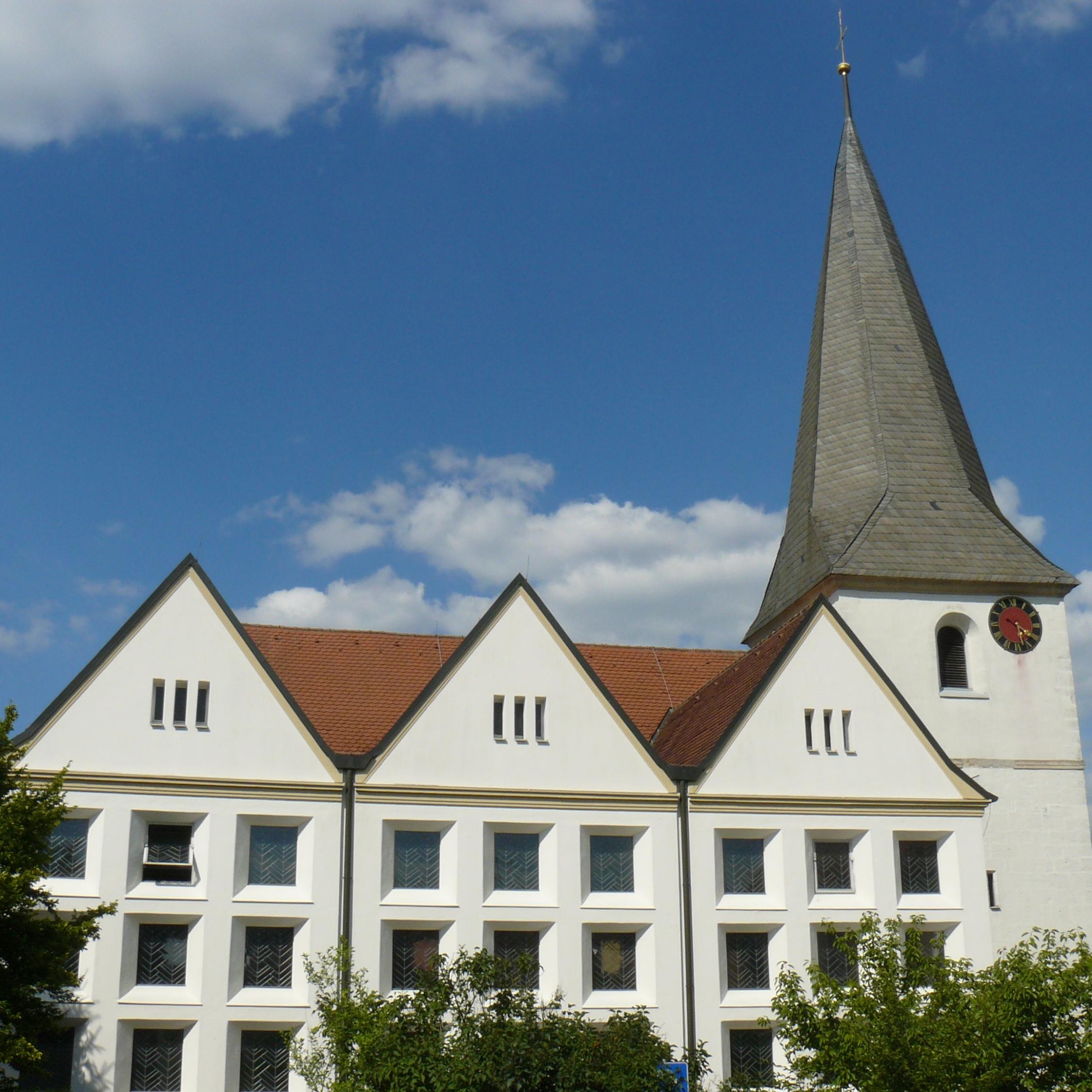 Bilder der St. Johannes Kirche Frensdorf - Kirchenansicht