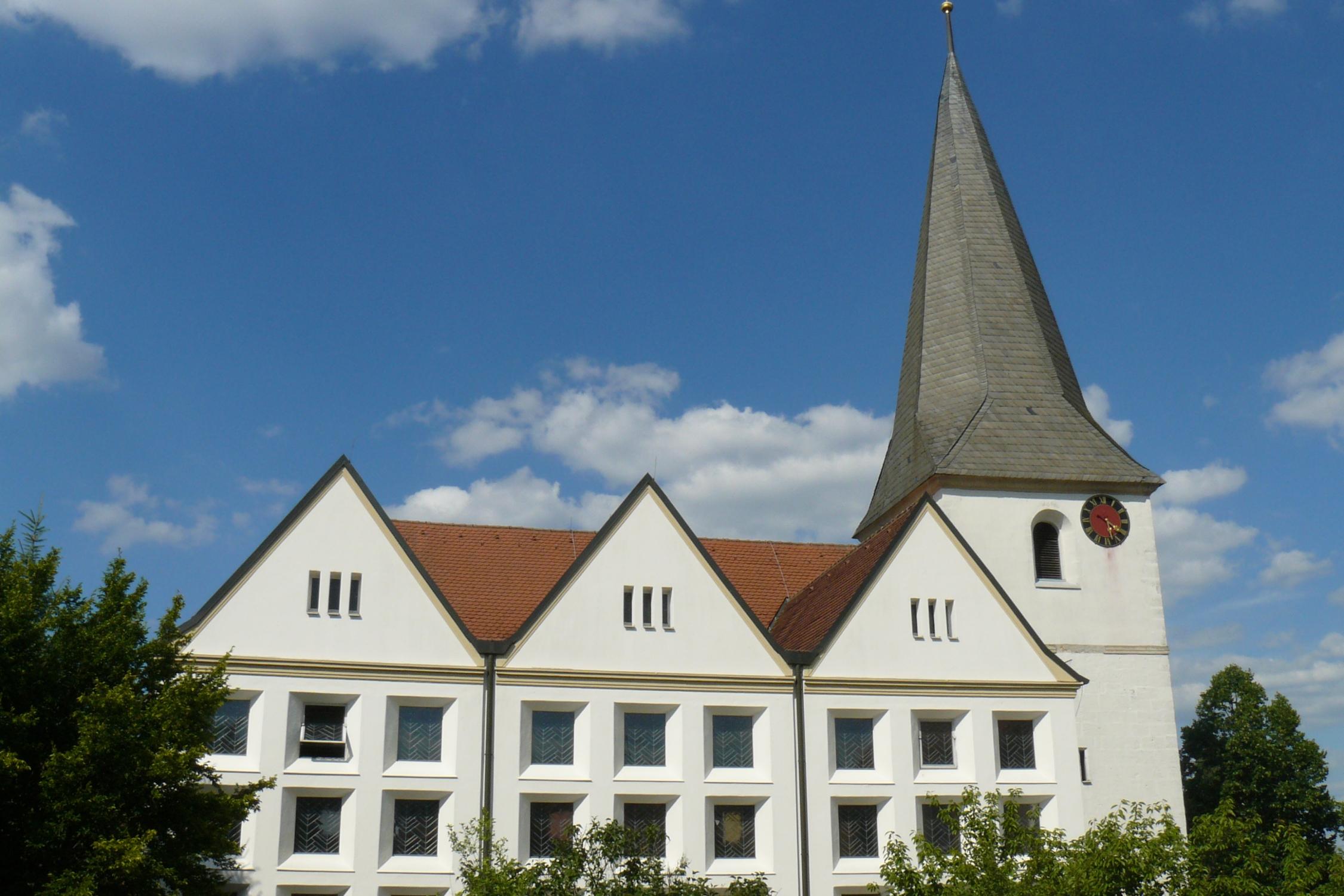 Bilder der St. Johannes Kirche Frensdorf - Kirchenansicht