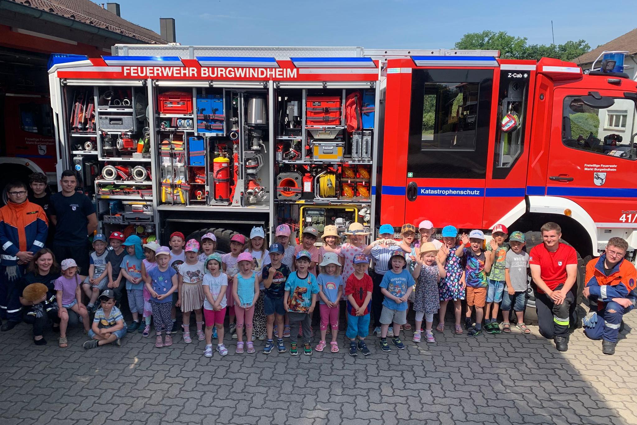 Besuch bei der Feuerwehr 2025